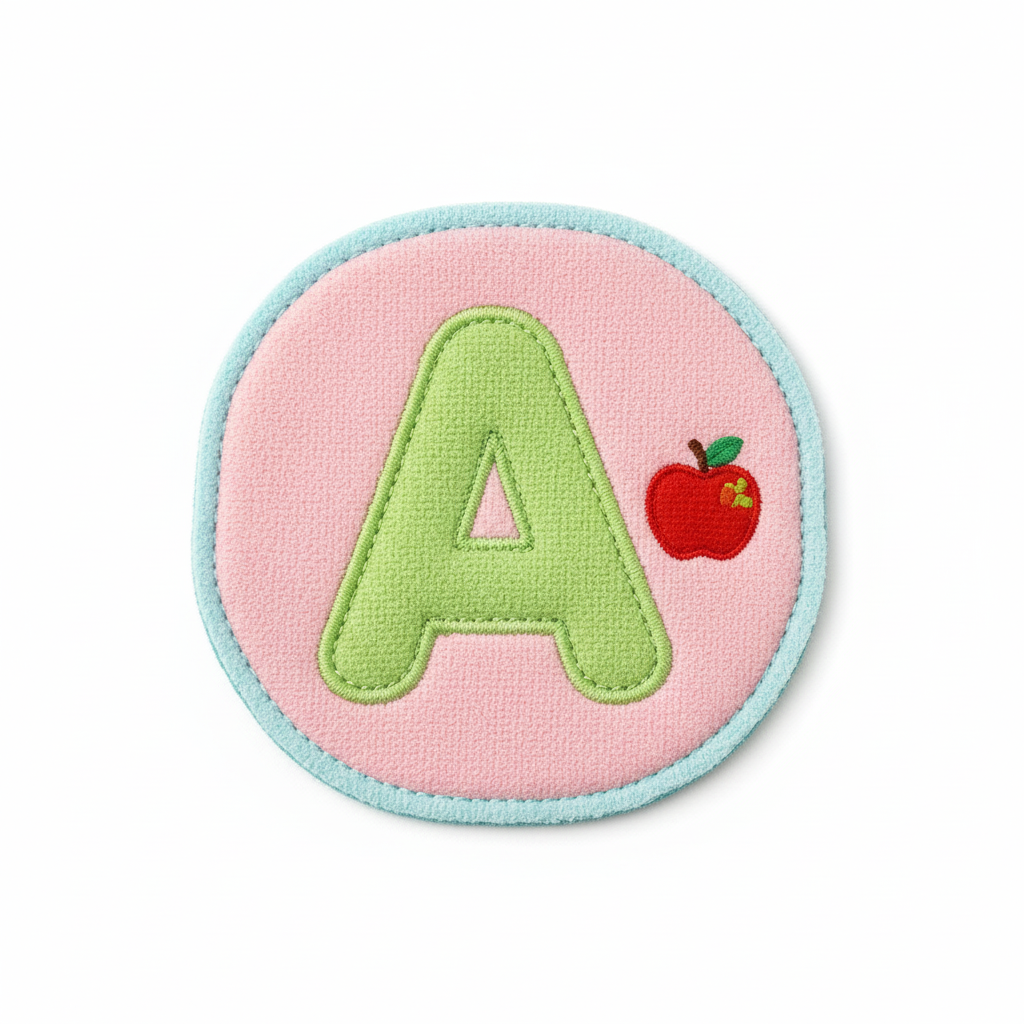 Seat mat for letter A